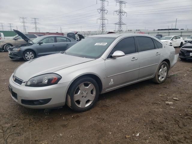 2G1WD58C681202781 - 2008 CHEVROLET IMPALA SUPER SPORT SILVER photo 1