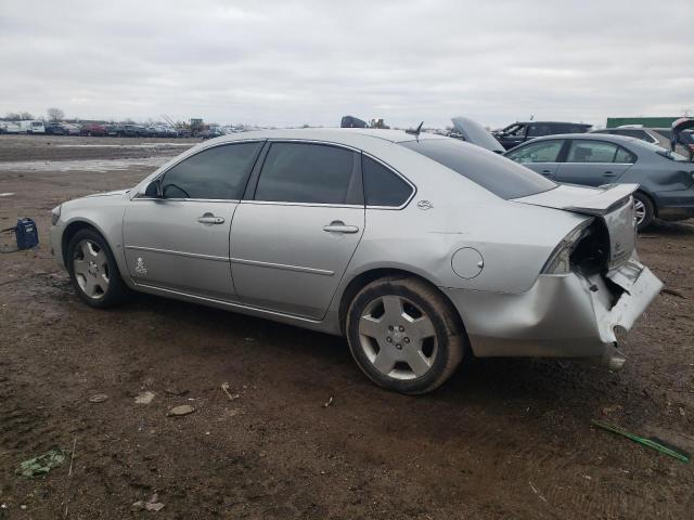 2G1WD58C681202781 - 2008 CHEVROLET IMPALA SUPER SPORT SILVER photo 2