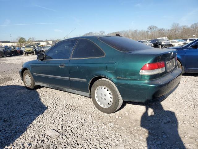 1HGEJ6126XL015540 - 1999 HONDA CIVIC DX GREEN photo 2