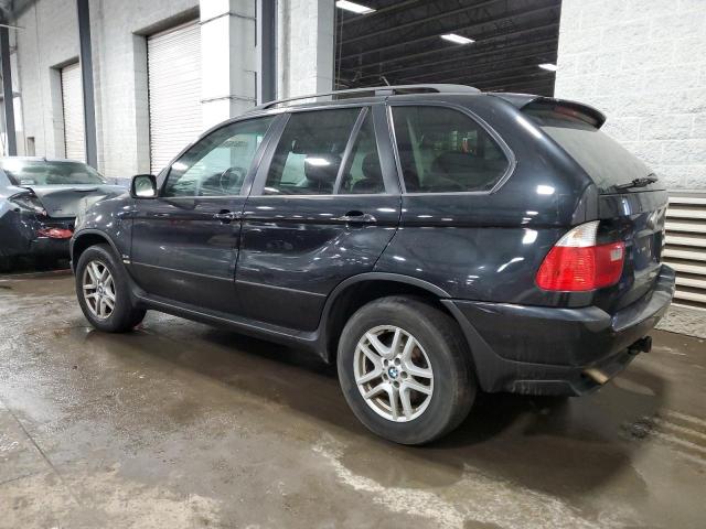 5UXFA13546LY42818 - 2006 BMW X5 3.0I BLACK photo 2