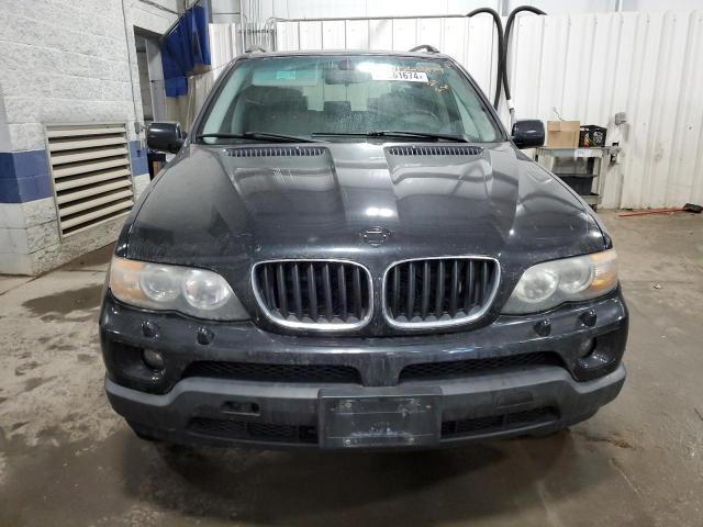 5UXFA13546LY42818 - 2006 BMW X5 3.0I BLACK photo 5