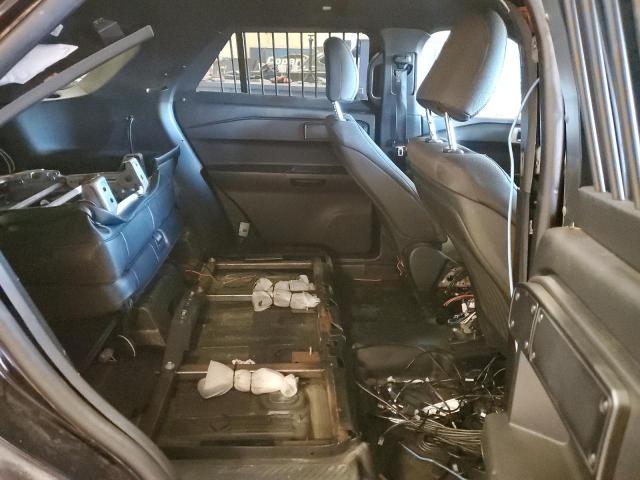 1FM5K8AB6LGA84007 - 2020 FORD EXPLORER POLICE INTERCEPTOR შავი ფოტო 11