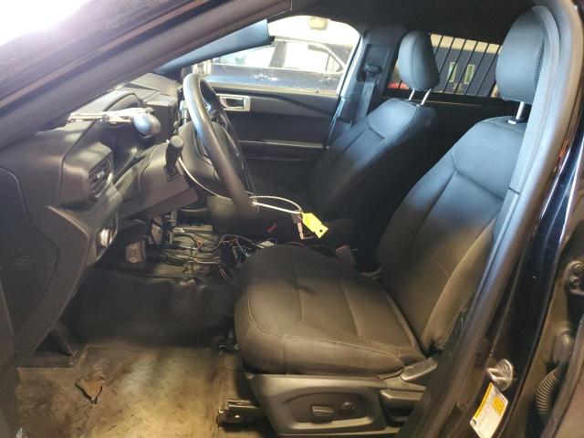 1FM5K8AB6LGA84007 - 2020 FORD EXPLORER POLICE INTERCEPTOR შავი ფოტო 7