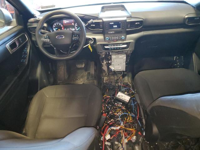 1FM5K8AB6LGA84007 - 2020 FORD EXPLORER POLICE INTERCEPTOR შავი ფოტო 8