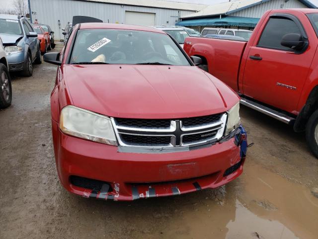 1B3BD4FB8BN540250 - 2011 DODGE AVENGER EXPRESS 红色 照片 5