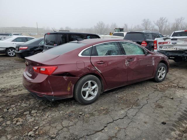 1G1ZB5ST6GF305525 - 2016 CHEVROLET MALIBU LS MAROON photo 3