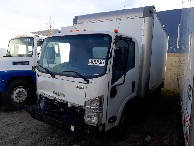 JALC4W168L7011572 - 2020 ISUZU NPR HD WHITE photo 1