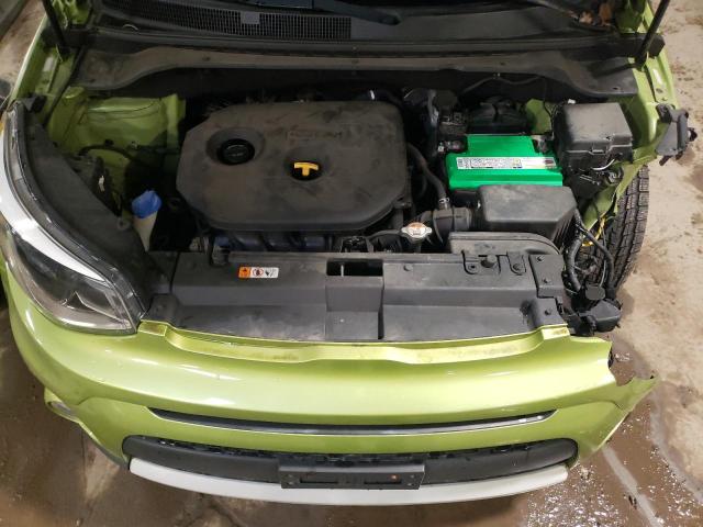 KNDJP3A51K7910925 - 2019 KIA SOUL + GREEN photo 11