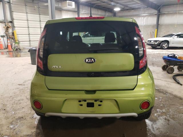 KNDJP3A51K7910925 - 2019 KIA SOUL + GREEN photo 6