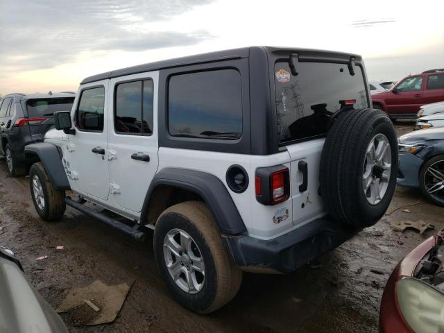 1C4HJXDG7JW274293 - 2018 JEEP WRANGLER U SPORT Weiß Foto 2