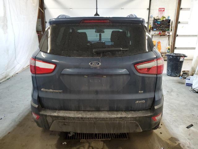 MAJ6S3GL6MC427067 - 2021 FORD ECOSPORT SE Mavi foto 6