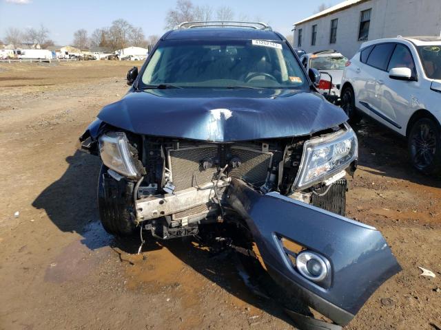 5N1AR2MM9DC641313 - 2013 NISSAN PATHFINDER S 蓝色 照片 5