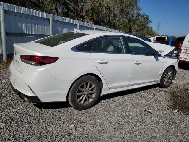 5NPE24AF2KH785279 - 2019 HYUNDAI SONATA SE WHITE photo 3