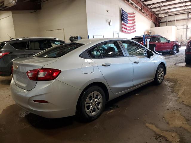 1G1BC5SM9K7146980 - 2019 CHEVROLET CRUZE LS SILVER photo 3