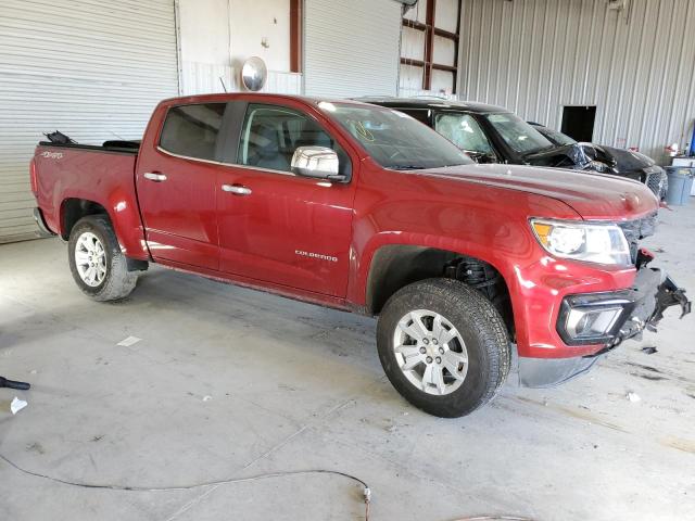 1GCGTCEN1M1146872 - 2021 CHEVROLET COLORADO LT RED photo 4