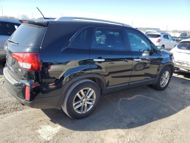 5XYKT3A65EG442049 - 2014 KIA SORENTO LX BLACK photo 3