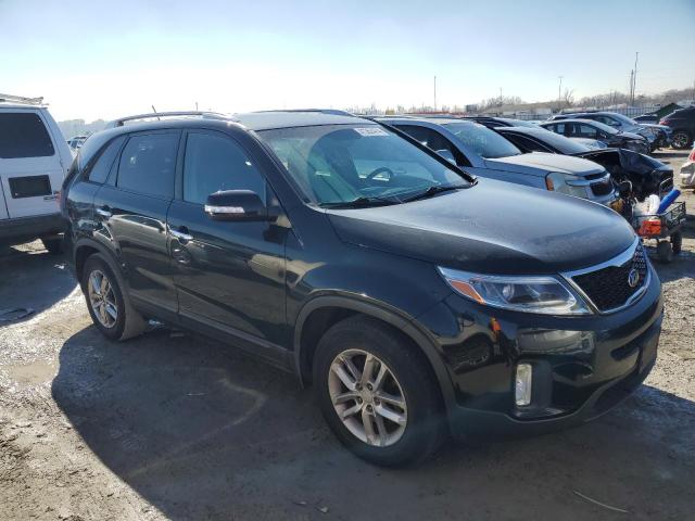 5XYKT3A65EG442049 - 2014 KIA SORENTO LX BLACK photo 4