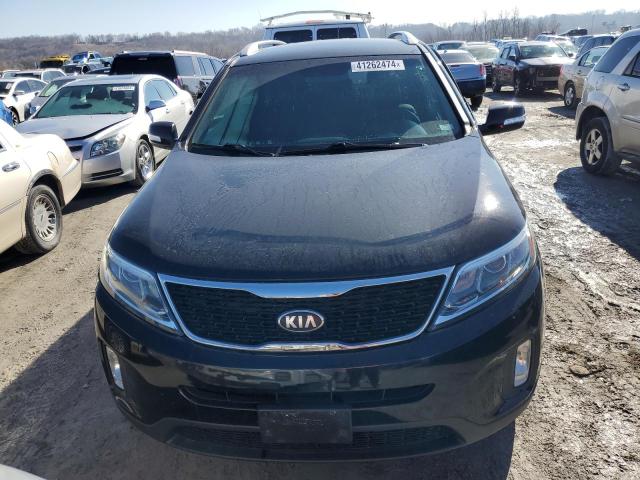 5XYKT3A65EG442049 - 2014 KIA SORENTO LX BLACK photo 5