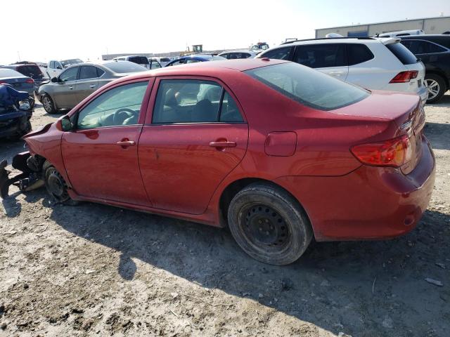 2T1BU4EE4AC237252 - 2010 TOYOTA COROLLA BASE RED photo 2