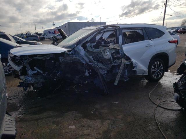 5TDGZRBH9NS241345 - 2022 TOYOTA HIGHLANDER XLE Ağ foto 1