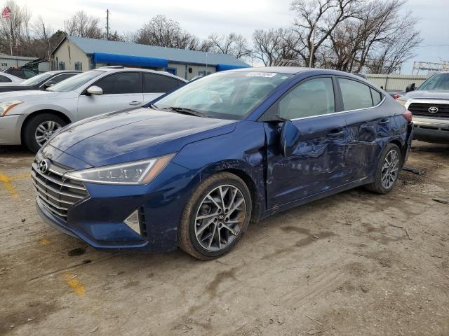 5NPD84LF2LH598035 - 2020 HYUNDAI ELANTRA SEL BLUE photo 1