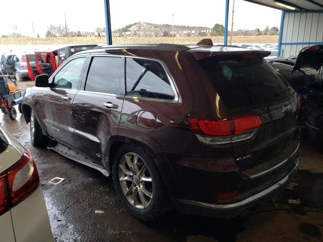 1C4RJFJGXEC476135 - 2014 JEEP GRAND CHER SUMMIT ყავისფერი ფოტო 2