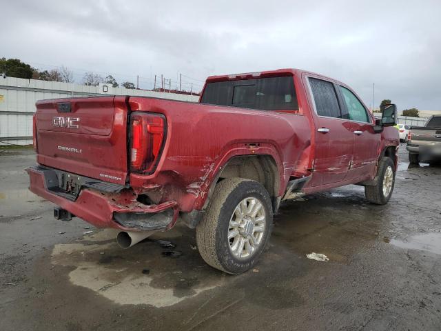 1GT49WEY2PF142835 - 2023 GMC SIERRA K3500 DENALI RED photo 3