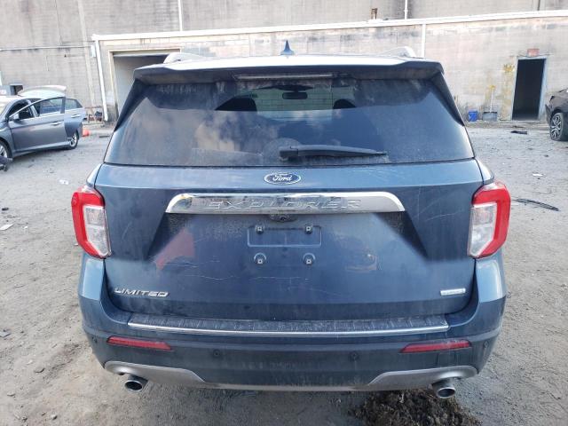 1FMSK7FH4LGA49413 - 2020 FORD EXPLORER LIMITED BLUE photo 6