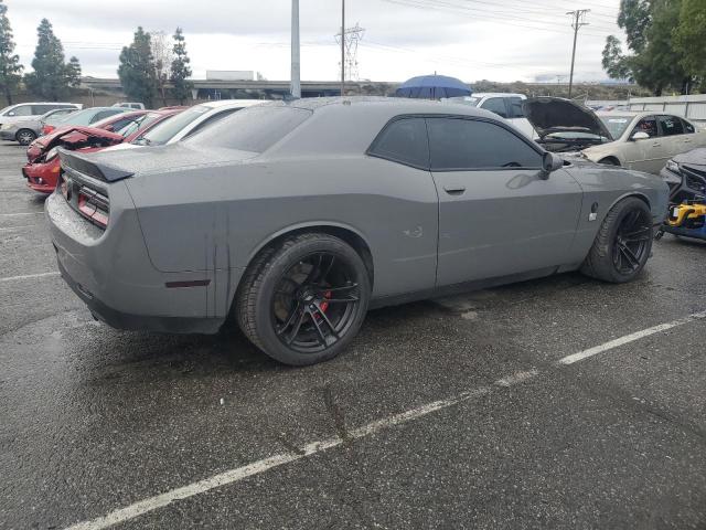 2C3CDZFJXJH235786 - 2018 DODGE CHALLENGER R/T 392 GRAY photo 3