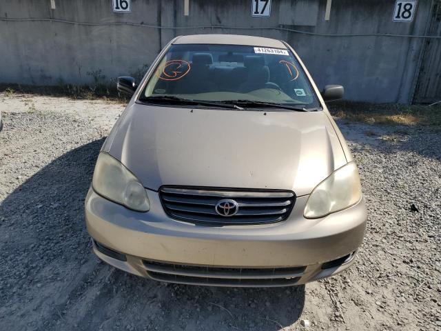 1NXBR32E24Z221893 - 2004 TOYOTA COROLLA CE GOLD photo 5