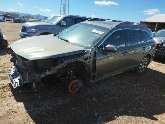 4S4BSANC9G3236274 - 2016 SUBARU OUTBACK 2.5I LIMITED GREEN photo 1