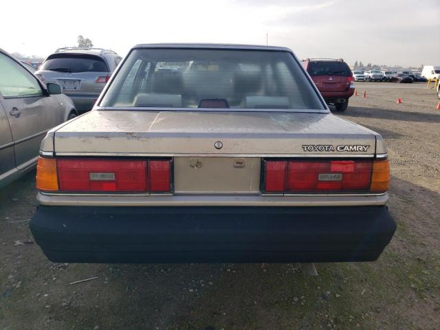 JT2SV12E0G0438996 - 1986 TOYOTA CAMRY DLX GOLD photo 6