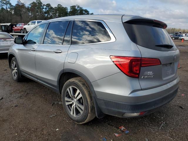 5FNYF6H50JB047343 - 2018 HONDA PILOT EXL SILVER photo 2