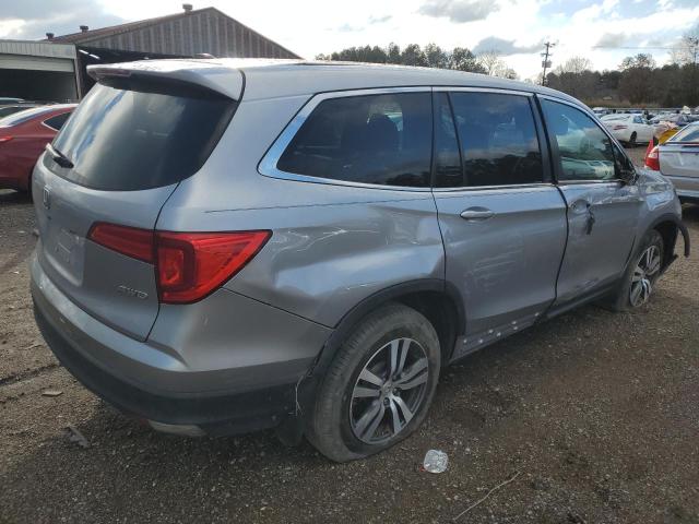 5FNYF6H50JB047343 - 2018 HONDA PILOT EXL SILVER photo 3