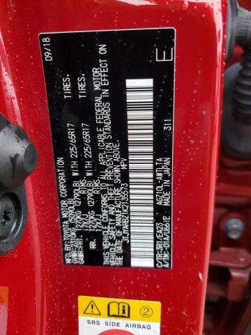 JTJYARBZ1K2135573 - 2019 LEXUS NX 300 BASE 红色 照片 12