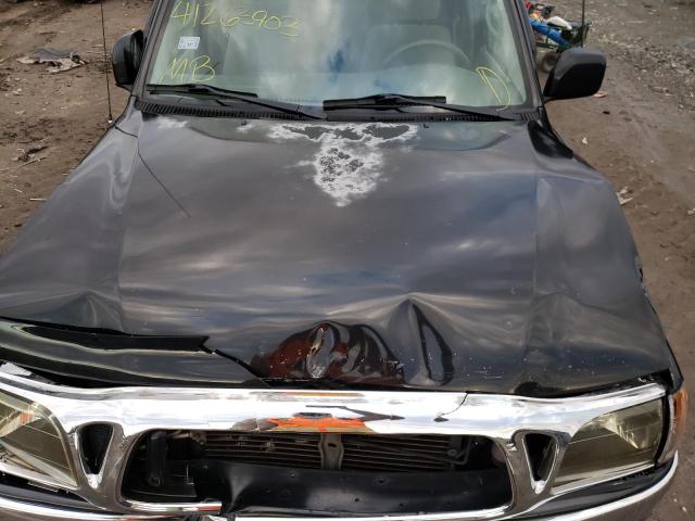 5TESM92N64Z405022 - 2004 TOYOTA TACOMA XTRACAB PRERUNNER შავი ფოტო 11