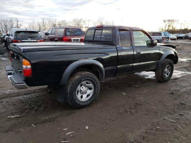 5TESM92N64Z405022 - 2004 TOYOTA TACOMA XTRACAB PRERUNNER შავი ფოტო 3