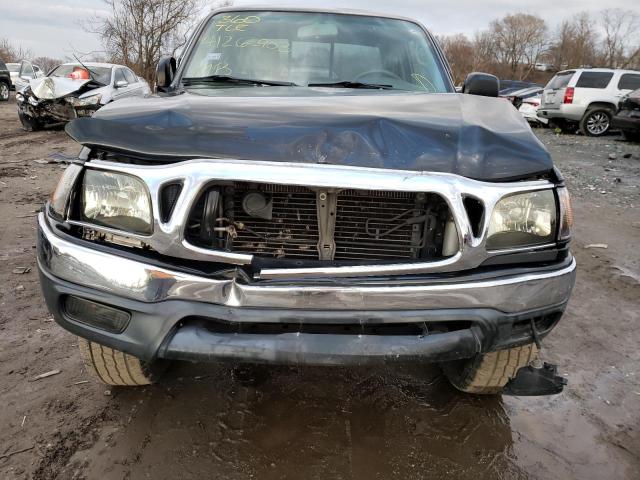 5TESM92N64Z405022 - 2004 TOYOTA TACOMA XTRACAB PRERUNNER შავი ფოტო 5