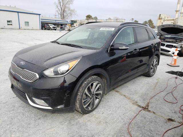 KNDCC3LC1H5076546 - 2017 KIA NIRO EX BLACK photo 1