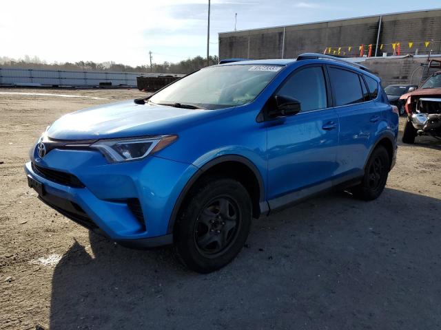 2T3BFREV5GW515517 - 2016 TOYOTA RAV4 LE BLUE photo 1