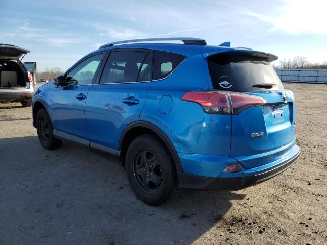 2T3BFREV5GW515517 - 2016 TOYOTA RAV4 LE BLUE photo 2