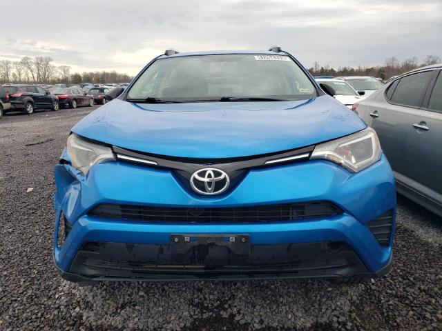 2T3BFREV5GW515517 - 2016 TOYOTA RAV4 LE BLUE photo 5