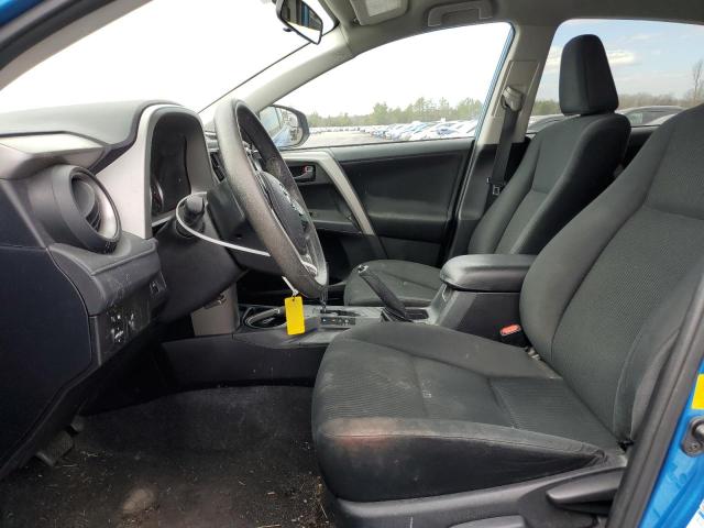 2T3BFREV5GW515517 - 2016 TOYOTA RAV4 LE BLUE photo 7