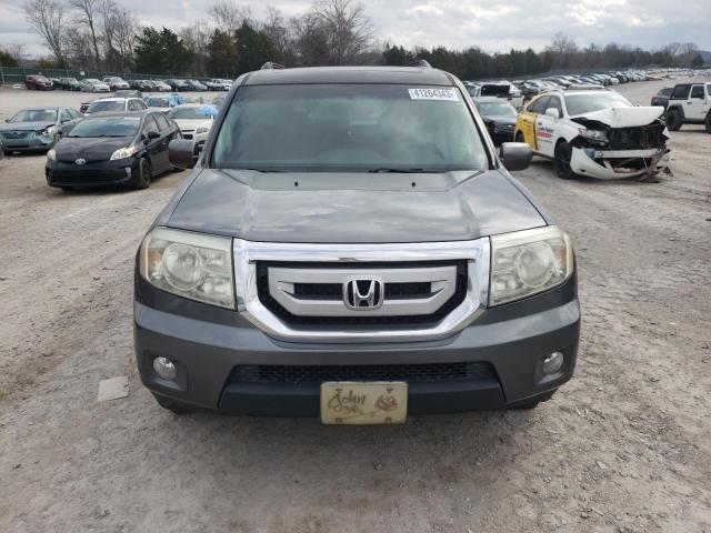 5FNYF3H98BB055192 - 2011 HONDA PILOT TOURING GRAY photo 5