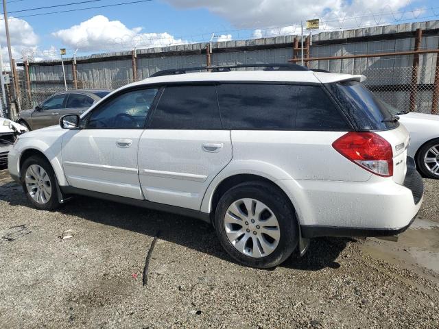 4S4BP63C996317200 - 2009 SUBARU OUTBACK 2.5XT LIMITED WHITE photo 2