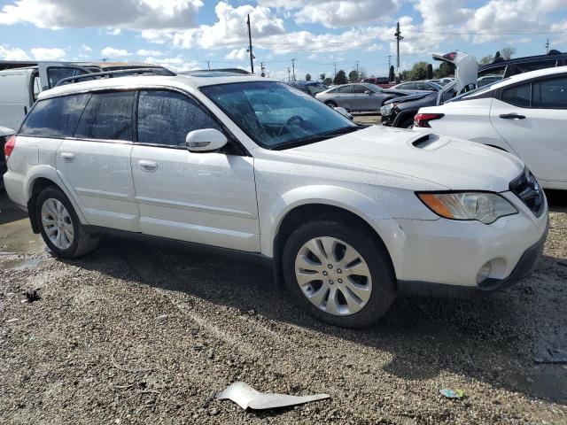 4S4BP63C996317200 - 2009 SUBARU OUTBACK 2.5XT LIMITED WHITE photo 4