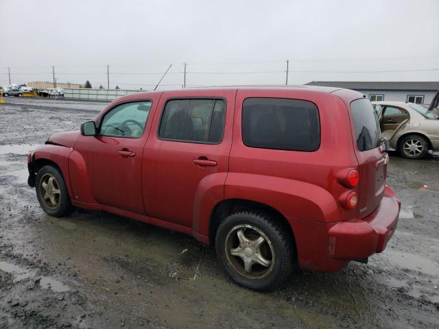 3GNDA13D88S544342 - 2008 CHEVROLET HHR LS RED photo 2