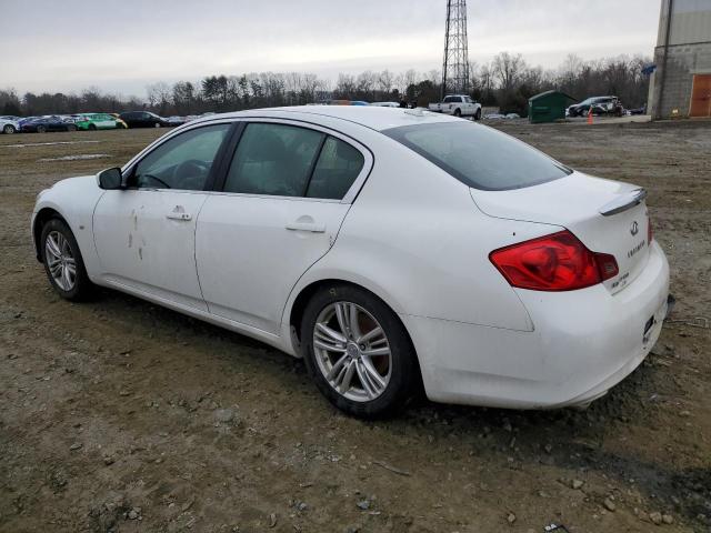 JN1CV6AR1FM522896 - 2015 INFINITI Q40 WHITE photo 2