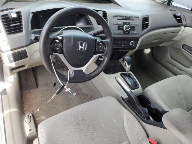 2HGFB2F80CH319185 - 2012 HONDA CIVIC EX SILVER photo 8