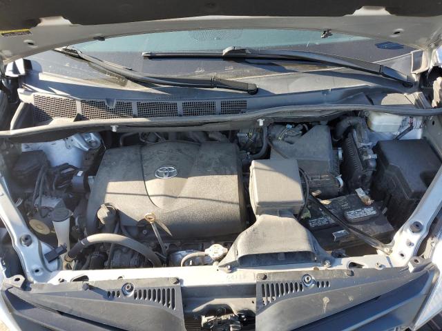 5TDZZ3DC8LS083763 - 2020 TOYOTA SIENNA L SILVER photo 12